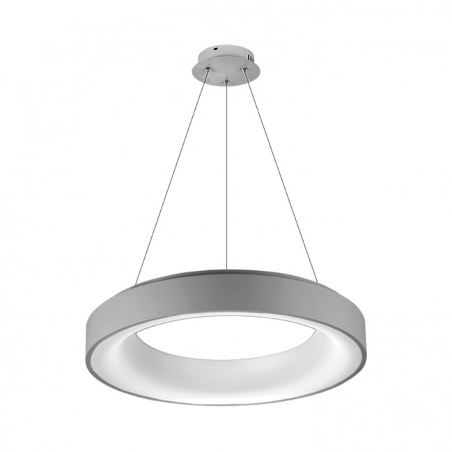 Lampa wisząca Sovana 55 Led w kolorze szarym CCT + Remote Control