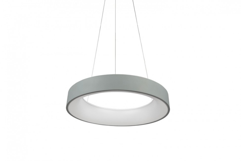 Lampa wisząca Sovana 55 Led w kolorze szarym CCT + Remote Control