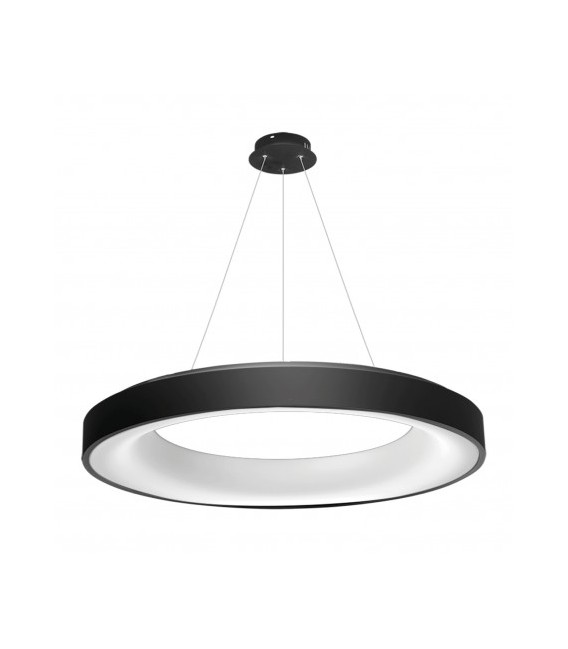 Lampa wisząca Sovana 80 Led w kolorze czarnym CCT + Remote Control
