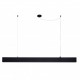 Lampa wisząca Linnea 140 Led w kolorze czarnym CCT SWITCH