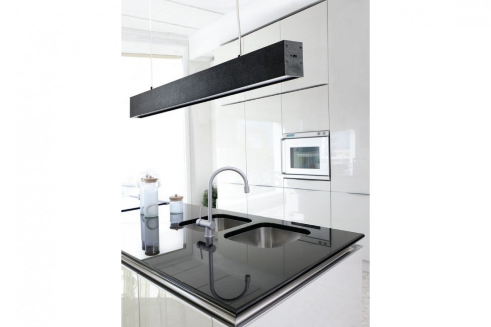 Lampa wisząca Linnea 140 Led w kolorze czarnym CCT SWITCH