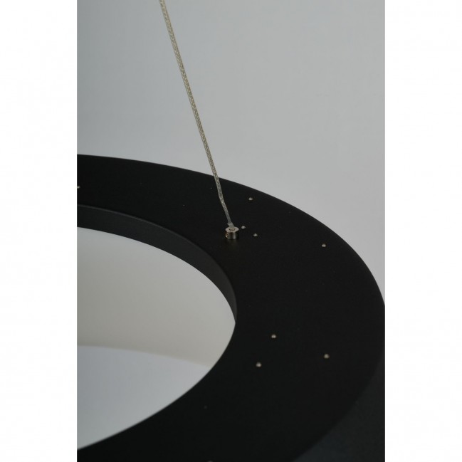 Lampa wisząca Emma 60 Led w kolorze czarny mat CCT + Remote Control