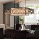 LAMPA WISZĄCA REMY 4 PARYSKIE ZŁOTO 