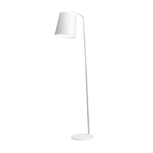 Lampa podłogowa Stabile w kolorze białym z możliwością ściemniania