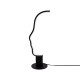 Designerska lampa stołowa Face Led CCT 3-Step w kolorze czarnym