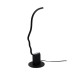 Designerska lampa stołowa Face Led CCT 3-Step w kolorze czarnym