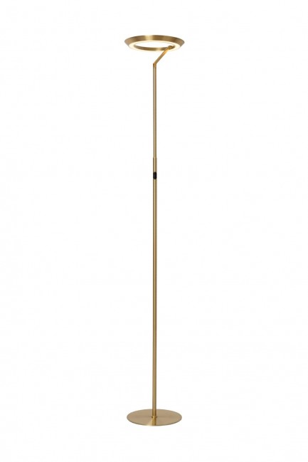 Lampa podłogowa Celeste Led w kolorze złotym - ściemnialna