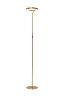 Lampa podłogowa Celeste Led w kolorze złotym - ściemnialna