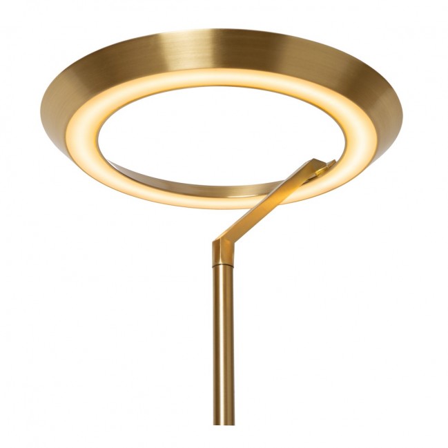 Lampa podłogowa Celeste Led w kolorze złotym - ściemnialna