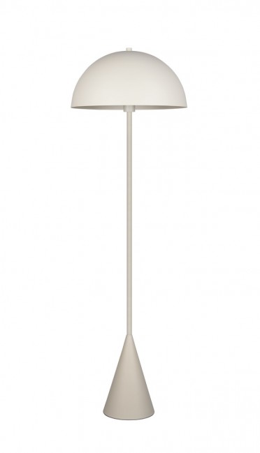 Metalowa lampa podłogowa Alfie szara z możliwością ściemniania