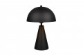 Metalowa lampa stołowa Alfie czarna z możliwością ściemniania