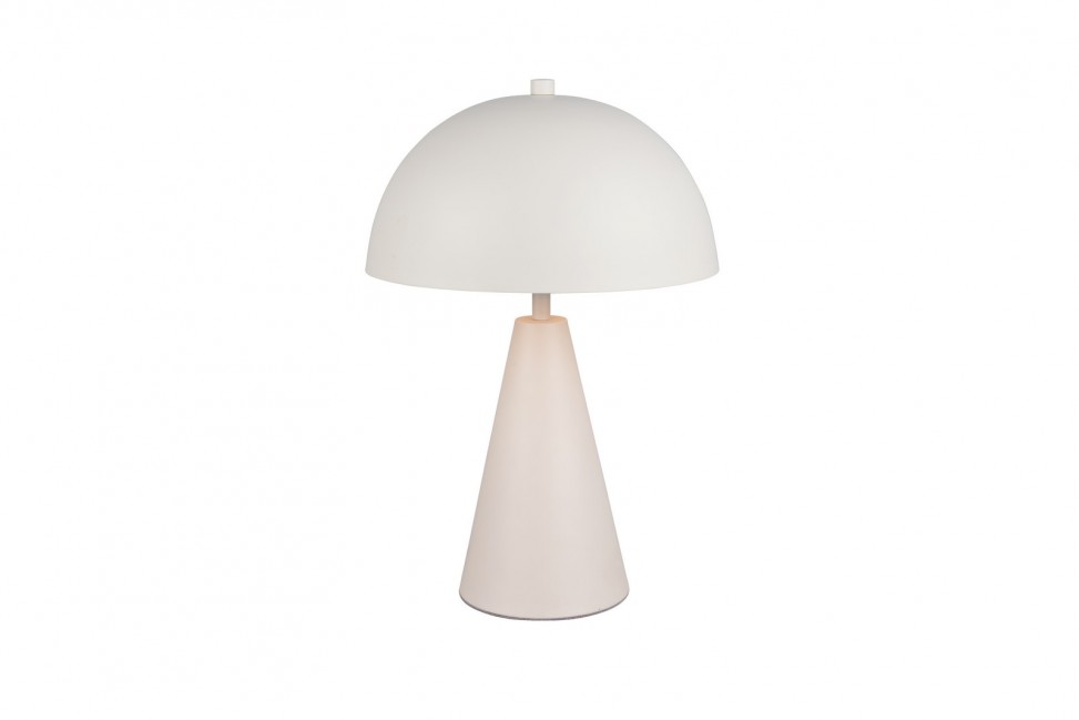 Metalowa lampa stołowa Alfie szara z możliwością ściemniania