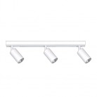 Plafon z regulowanymi reflektorkami Kayla 3 w kolorze biały mat