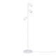 Nowoczesna lampa podłogowa Kayla w kolorze białym