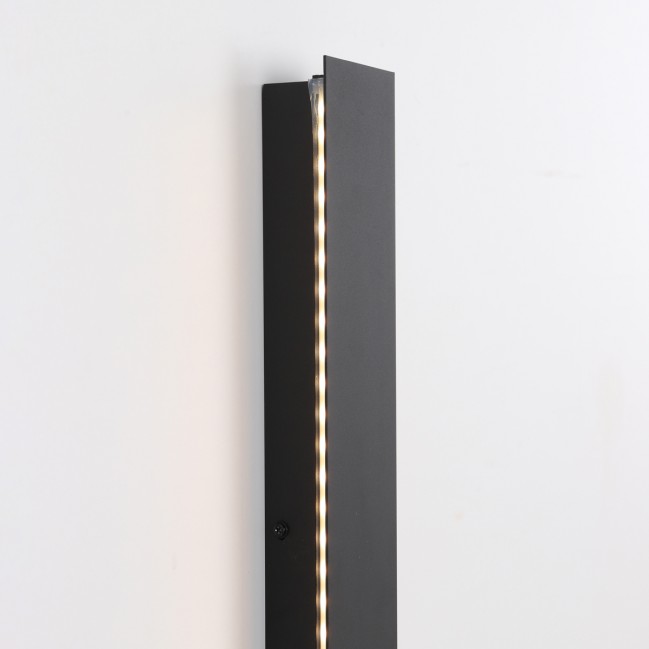 Kinkiet elewacyjny Mutti 60 Led 4000K w kolorze czarnym - IP54