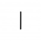 Nowoczesny kinkiet Comma Led S w kolorze czarnym