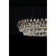 Kryształowy plafon Barletta 60 Led w kolorze złotym - 3-DIMM