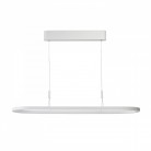 Nowoczesna lampa wisząca Layla 150 Led w kolorze białym - ściemnialna