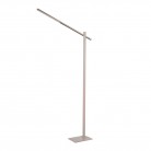 Regulowana lampa podłogowa Ontario Led Dimm Switch w kolorze beżowym