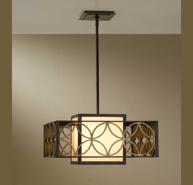 LAMPA WISZĄCA REMY 1 PARYSKIE ZŁOTO