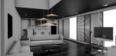 Lampa wisząca Brito 94 z kloszem w kształcie stożka w kolorze platyna mat