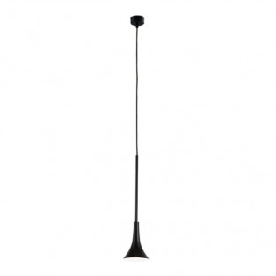 Nowoczesna lampa wisząca Kanzaki 1 Led w kolorze czarnym - 4000K