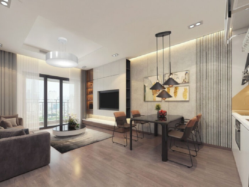 Lampa wisząca Metro 3 w kolorze czarny mat struktura