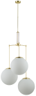 LAMPA WISZĄCA ARTU GLASS ZŁOTA
