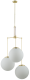 LAMPA WISZĄCA ARTU GLASS ZŁOTA