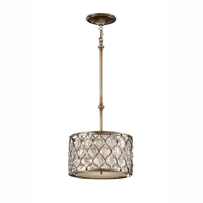 LAMPA WISZĄCA LUCIA 1 OKSYDOWANA SREBRNA