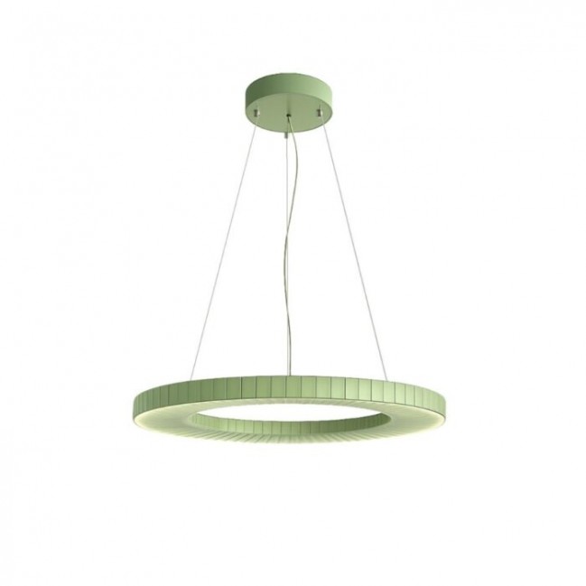 Lampa wisząca Nexo Z4 100 Led z kloszem w kolorze czerwonej terakoty