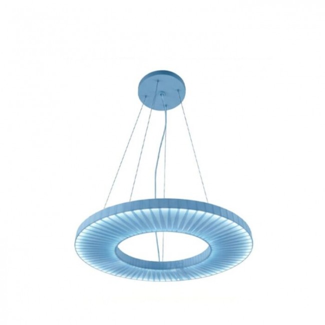 Lampa wisząca Nexo Z4 100 Led z kloszem w kolorze czerwonej terakoty