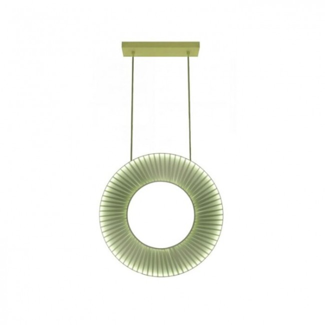 Lampa wisząca Nexo Z1 Led z kloszem w kolorze czerwonej terakoty