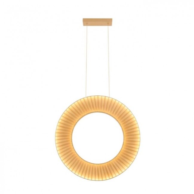 Lampa wisząca Nexo Z2 Led z kloszem w kolorze czerwonej terakoty