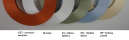 Lampa wisząca Nexo Z2 Led z kloszem w kolorze czerwonej terakoty