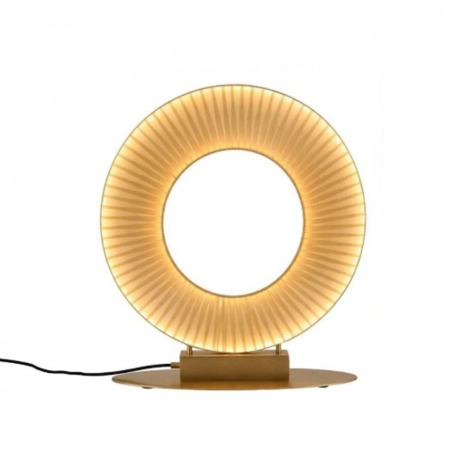 Lampa stołowa Nexo G Led z kloszem w kolorze czerwonej terakoty
