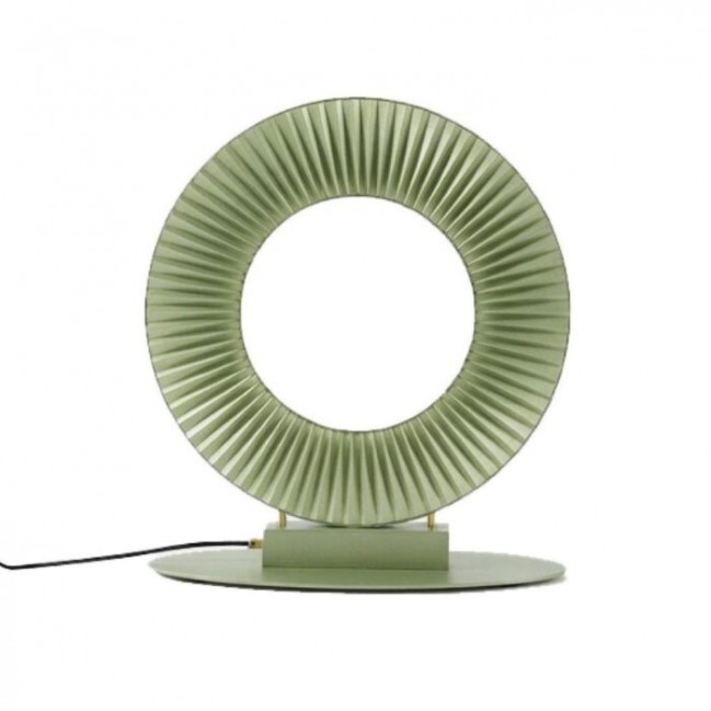 Lampa stołowa Nexo G Led z kloszem w kolorze czerwonej terakoty