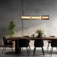 Lampa wisząca Aeris Led w kolorze czarnym z kloszem z dymionego szkła - CCT