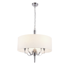 Lampa wisząca Washington w kolorze niklu