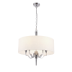 Lampa wisząca Washington w kolorze niklu