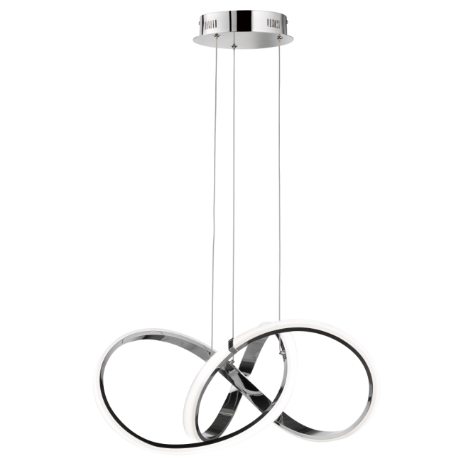 Lampa wisząca Tokyo Led chromowana
