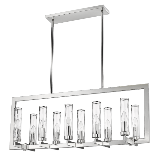 Lampa wisząca Oxford w kolorze niklu