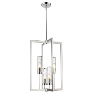 Lampa wisząca Oxford w kolorze niklu