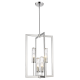 Lampa wisząca Oxford w kolorze niklu