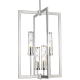 Lampa wisząca Oxford w kolorze niklu