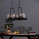 LAMPA WISZĄCA TRAY CZARNA