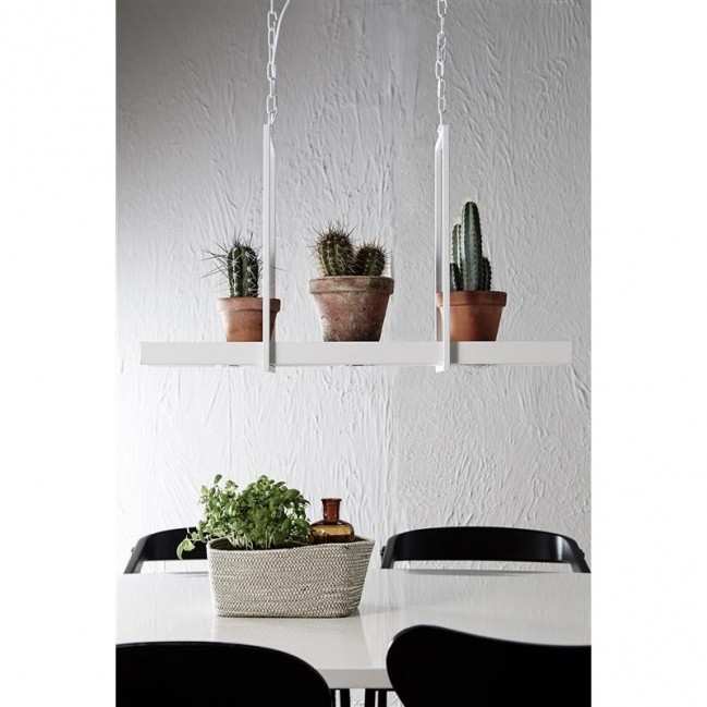 LAMPA WISZĄCA TRAY BIAŁA