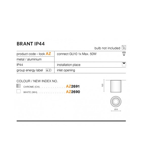 BRANT IP44